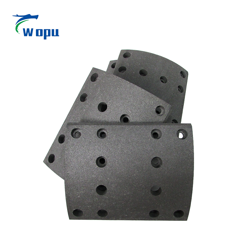 WG9761450119 WG9761450185 AZ450045000024 Drum Brake Lining Shoe for SINOTRUK MAN MC13 Heavy Duty Trucks