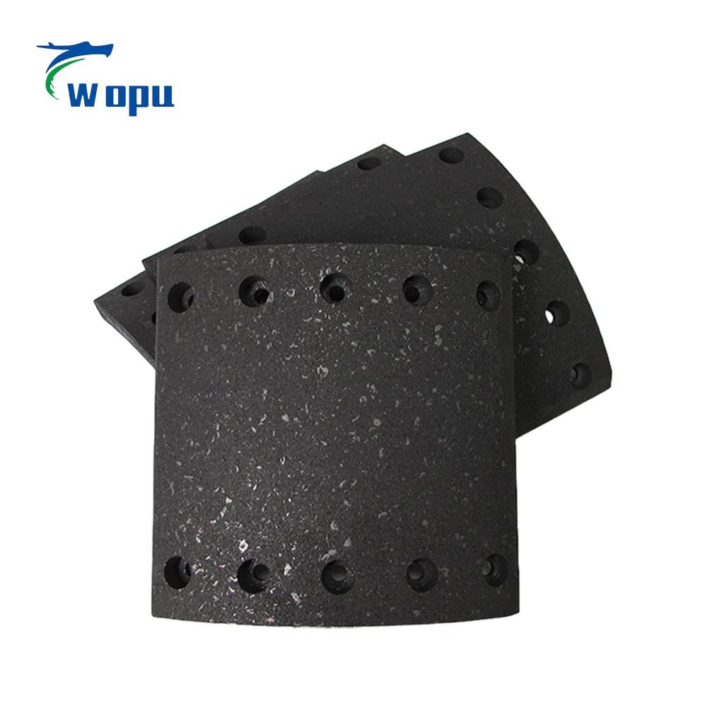 BPW200 Drum Brake Lining Shoe for SAF 15T Trailer Axle Heavy Duty Brake System