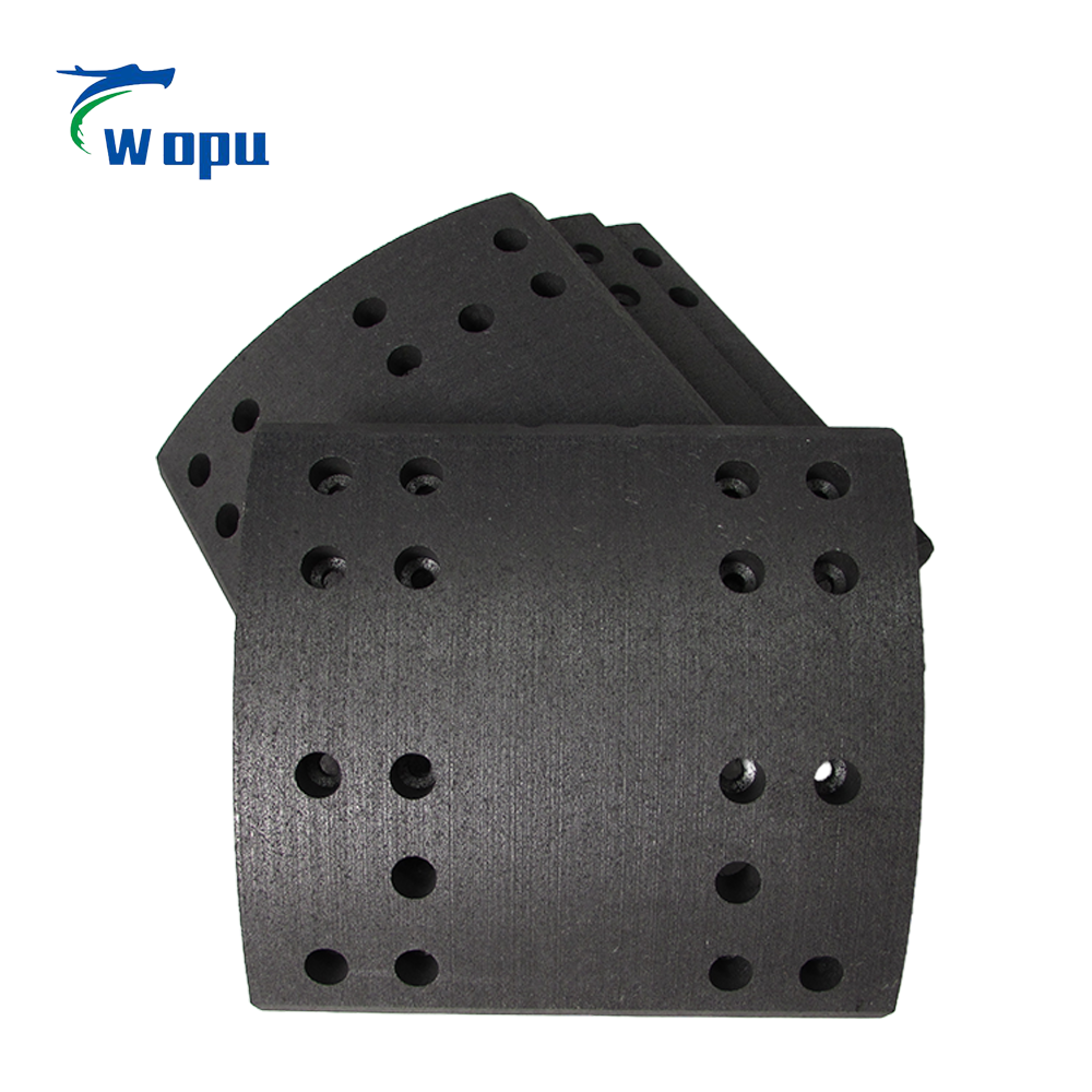 New Aowei Rear A Brake Lining for FAW Jiefang Aowei 457 Axle Drum Brake System