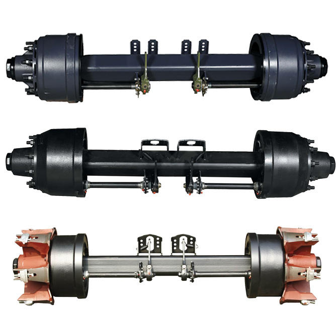 Fuwa 15 Ton Trailer Axle Heavy Duty Semi Trailer Axle Assembly