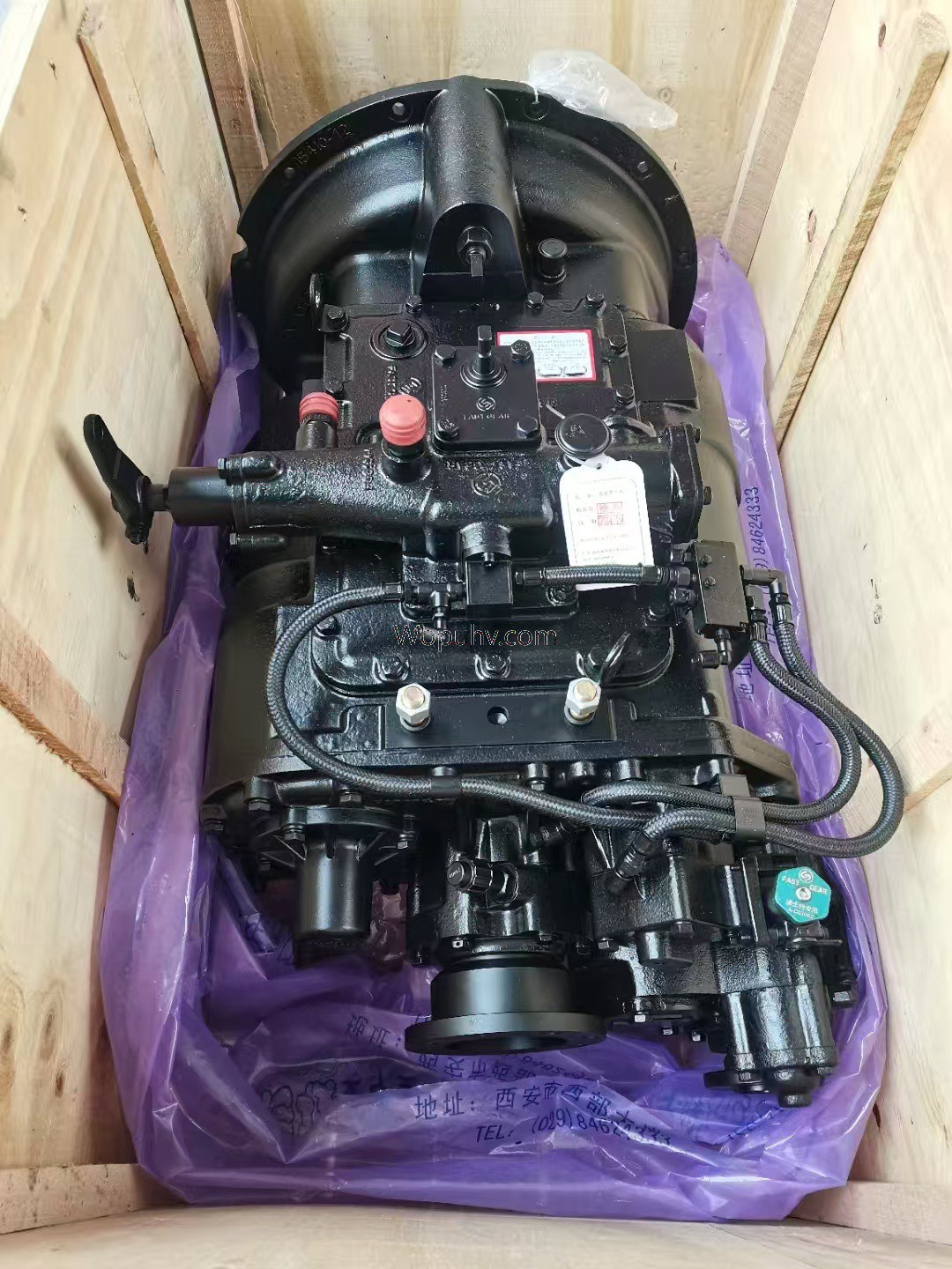 FAST 8JS118A+QH70 Transmission Gearbox Assembly for Heavy Duty Trucks