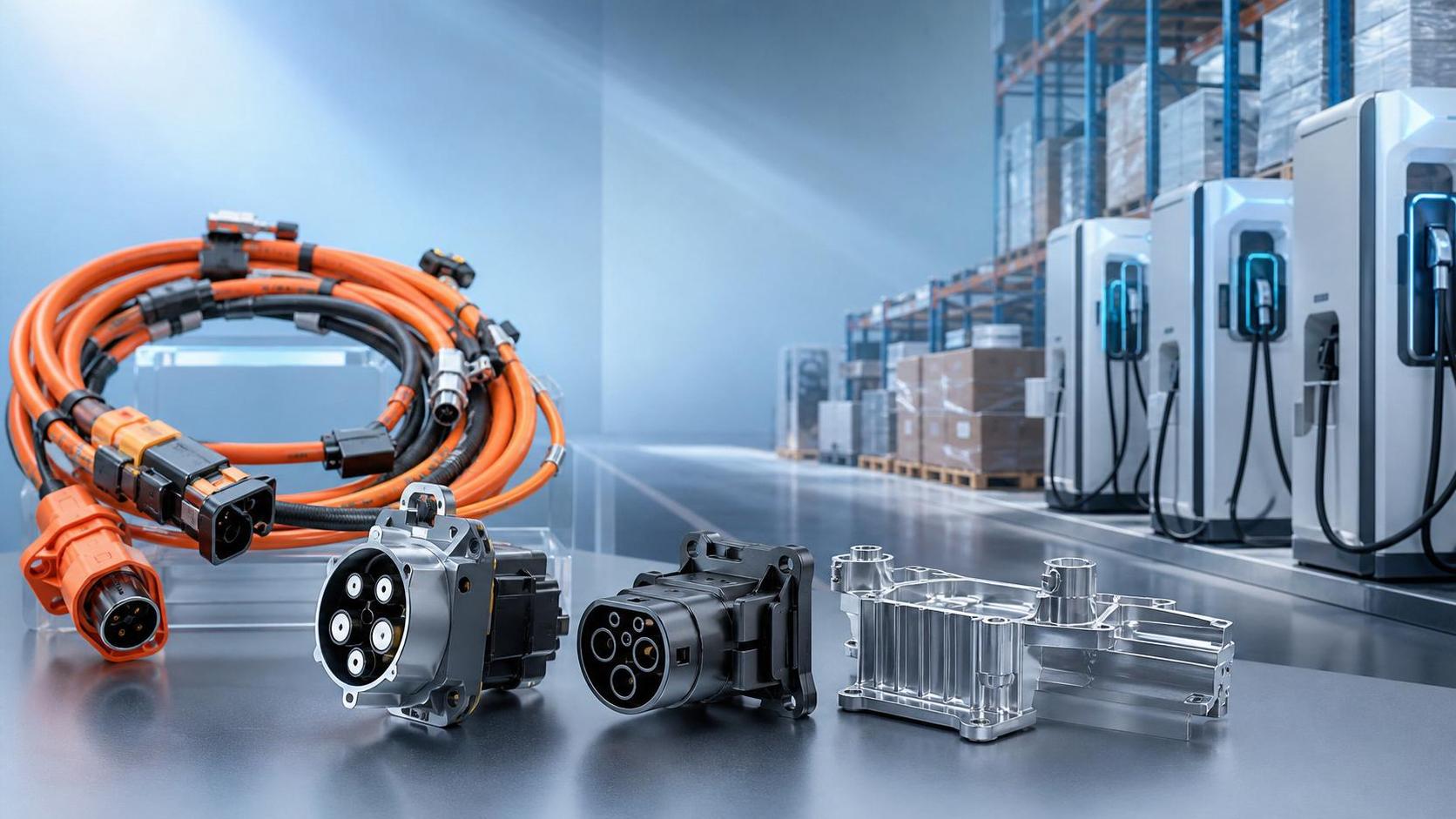 China Charging Buildout Lifts EV Parts Export Focus