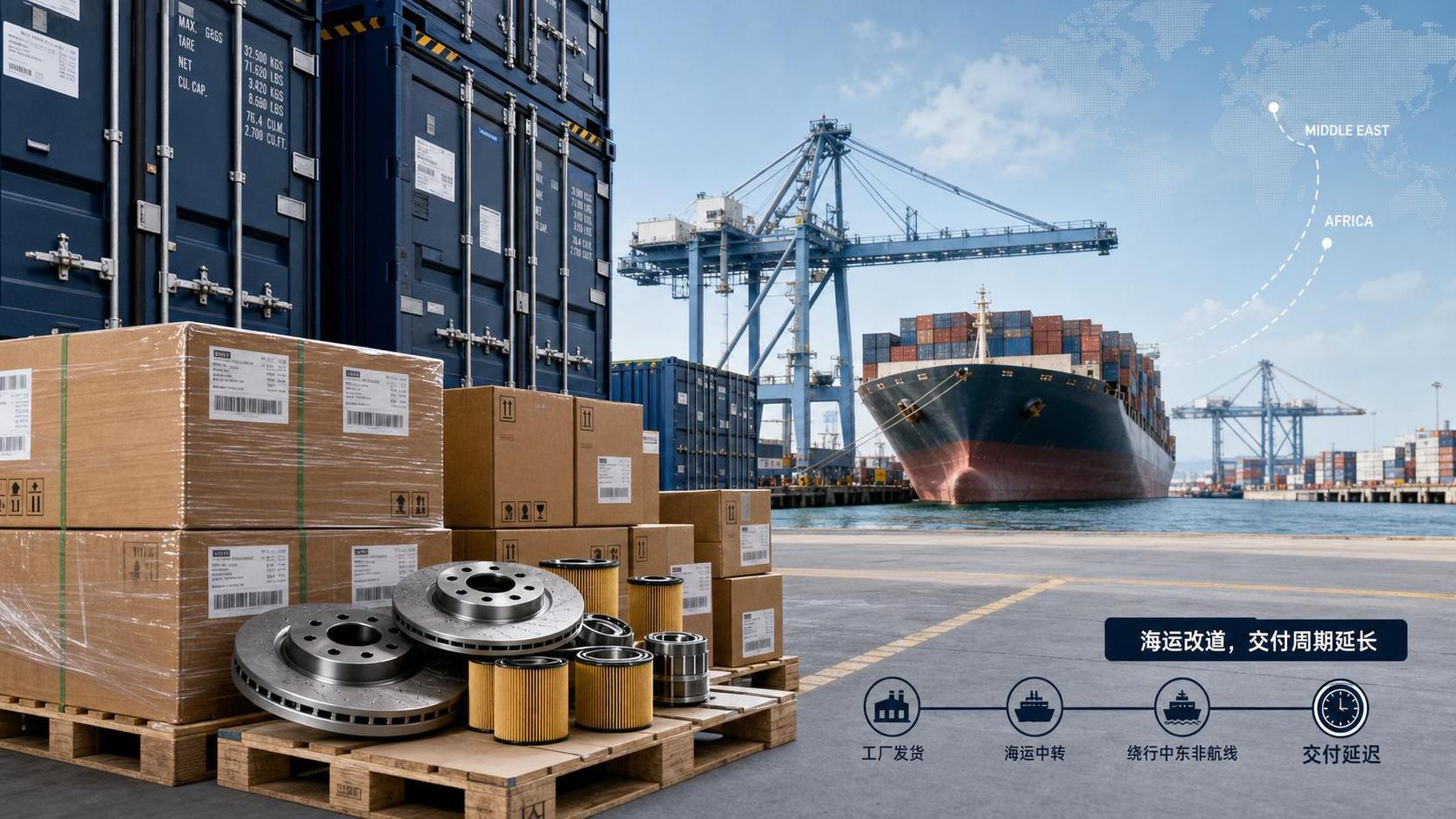 CMA CGM Halt at Djibouti Extends Transit Times