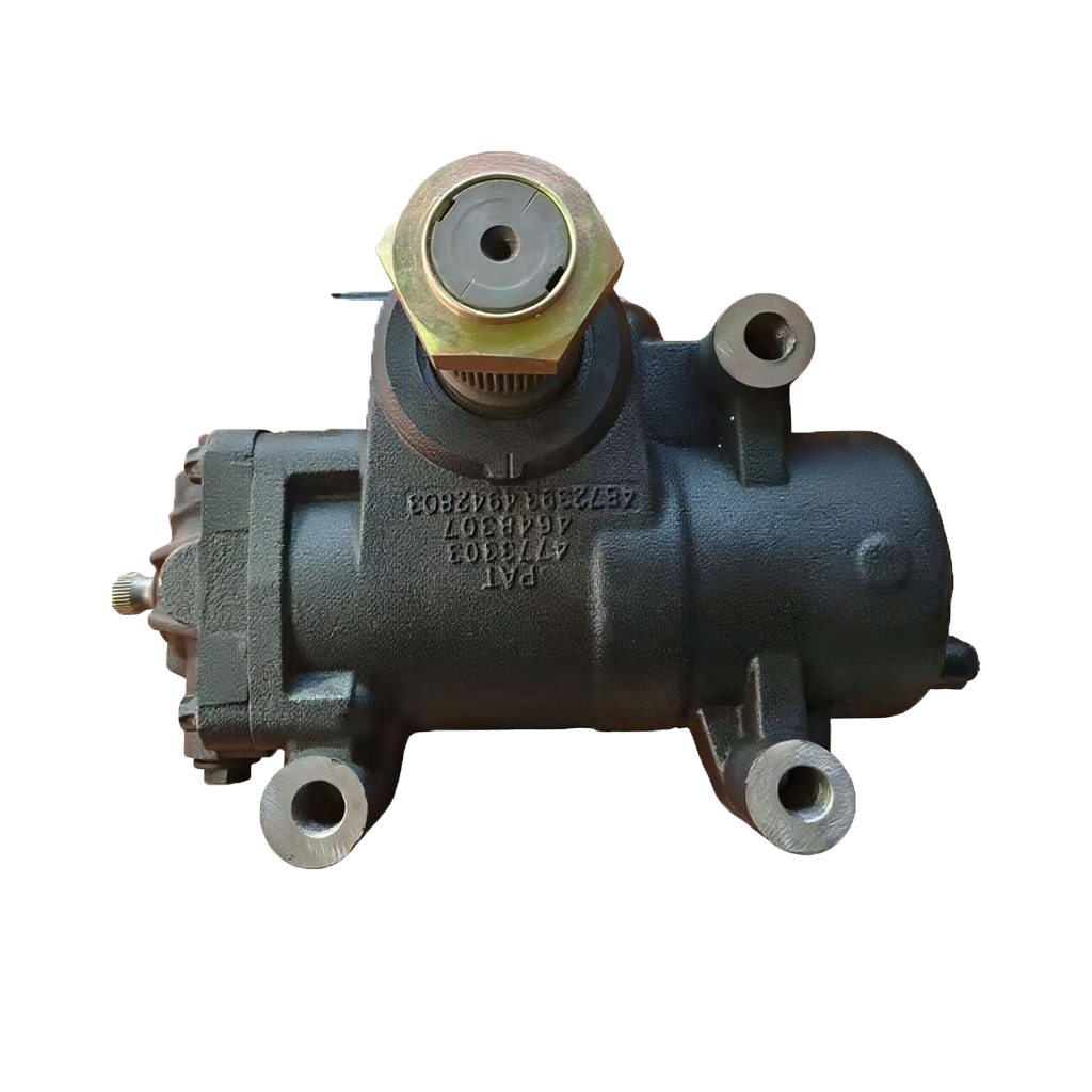Power Steering Gear Box WG9725470086 for SHACMAN X3000 Hydraulic Front Axle Steering System