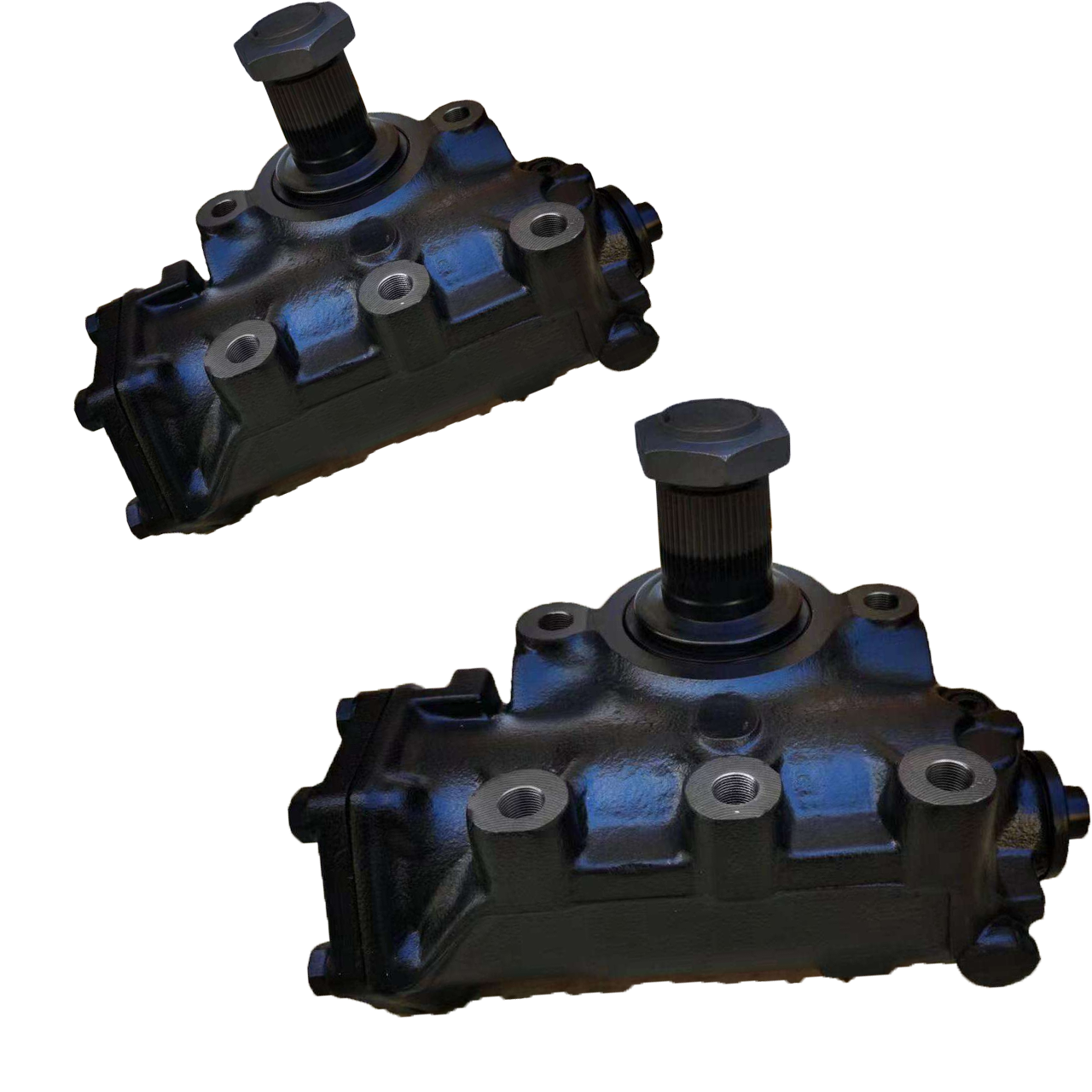 Power Steering Gear Box WG9725470082 for HOWO 8×4 Dump Truck Hydraulic Front Axle Steering System
