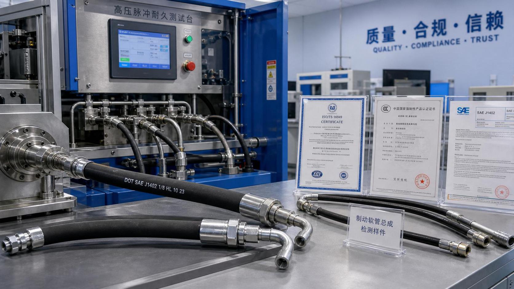 EU Enforces New ECE R13-H Pulse Test for Brake Hoses