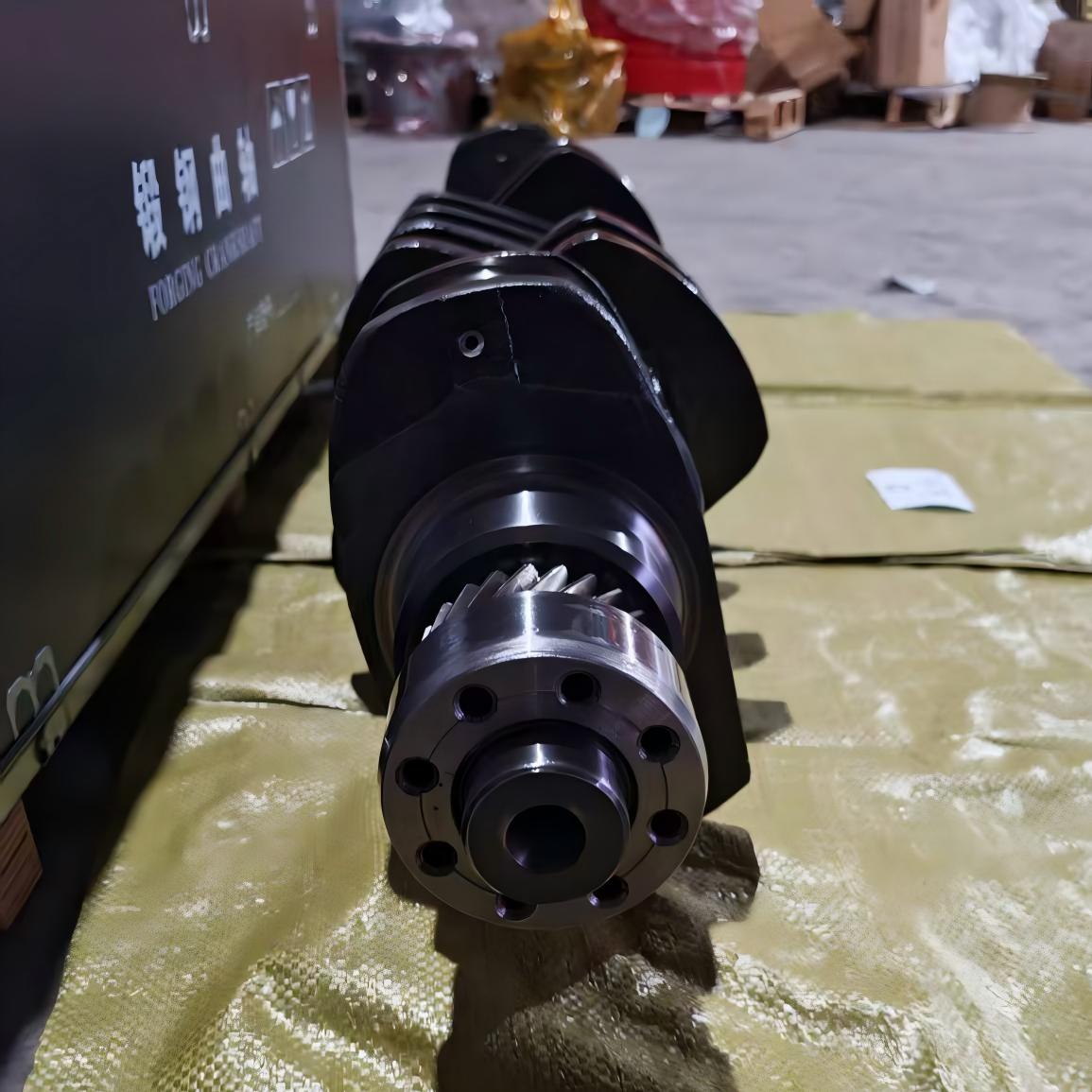 Crankshaft P10 Heavy Duty Diesel Engine Crankshaft Assembly for WEICHAI Engine