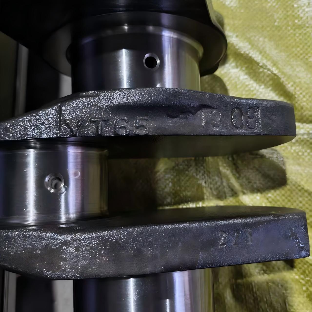 Crankshaft P10 Heavy Duty Diesel Engine Crankshaft Assembly for WEICHAI Engine