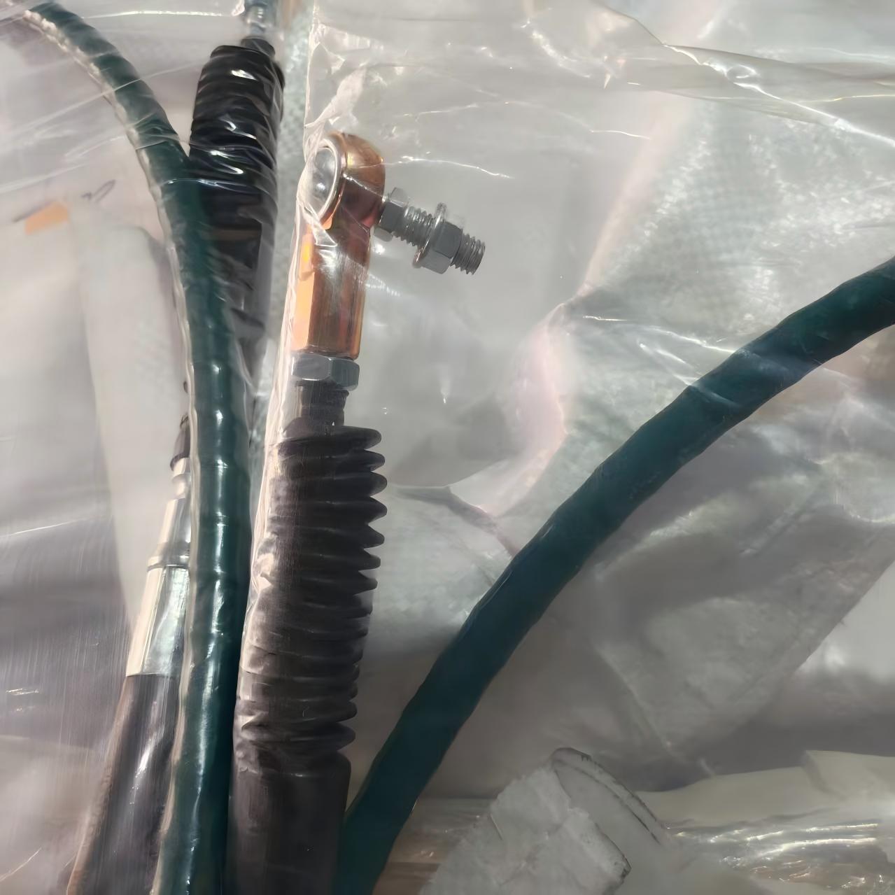 Gear Cable Set (2 PCS) WG9525240240 + WG9525240204 Heavy Duty Transmission Shift Cable Assembly for SINOTRUK HOWO Truck