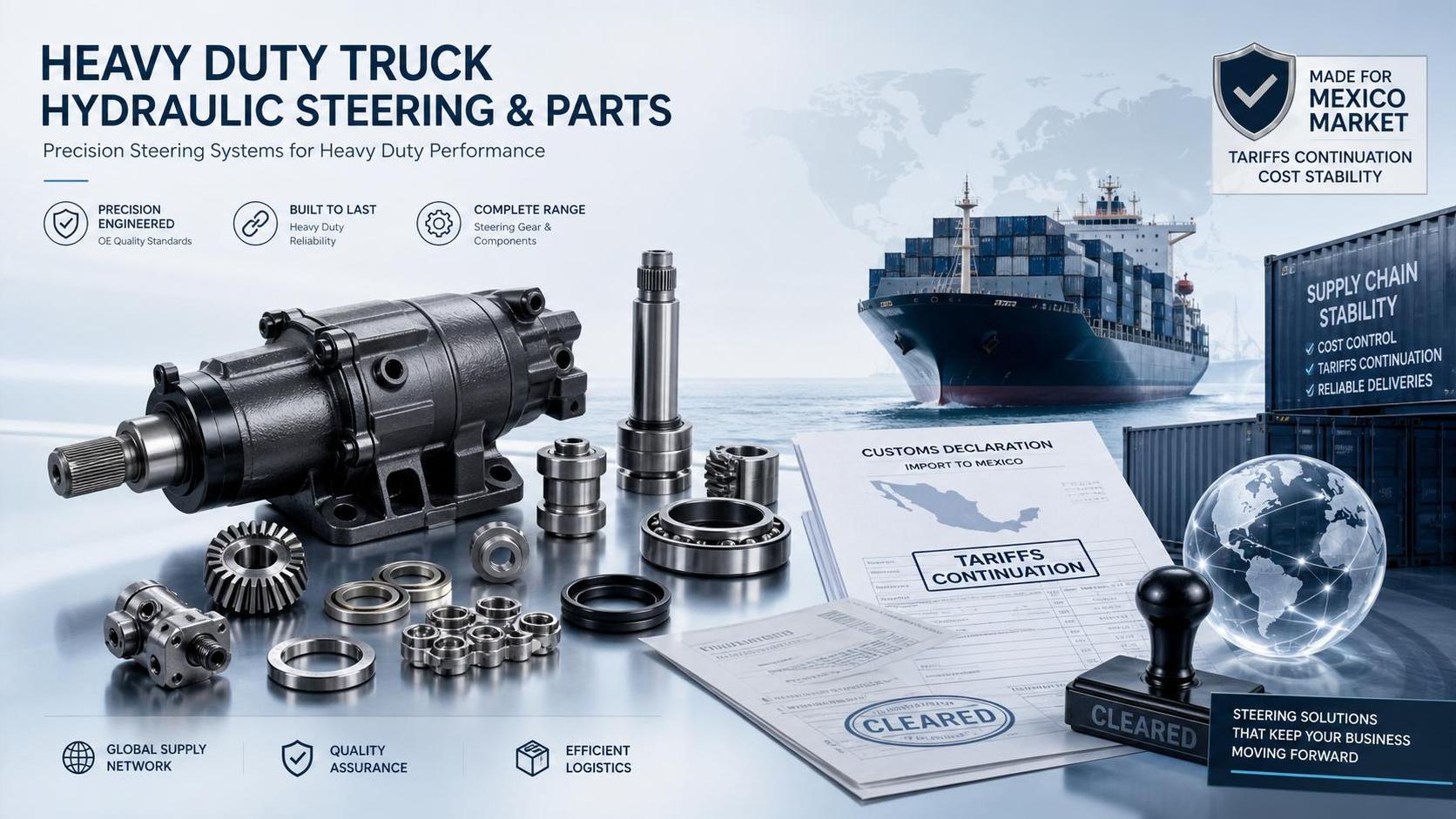 Mexico Extends PROSEC Duty Relief for Truck Steering Units