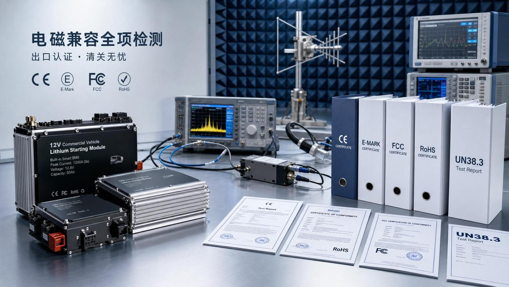 SASO Ends EMC Exemption for 12V Commercial Vehicle Lithium Modules