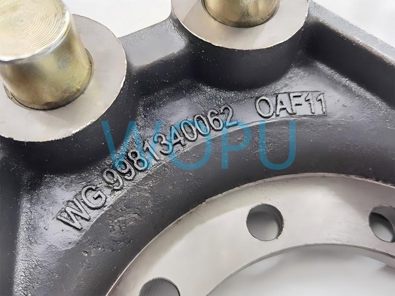 WG9981340063 WG9981340062 Brake Base Plate for Sinotruk HOWO AC16 Axle Brake System