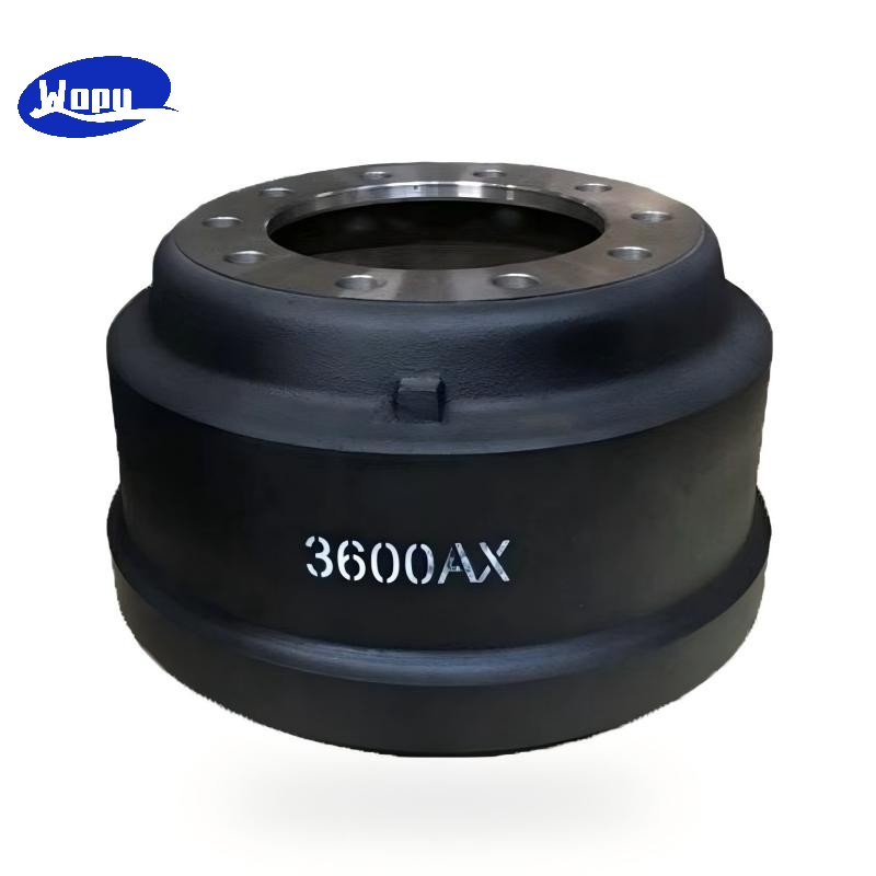 Brake Drum 3600AX for Heavy Duty Truck and Semi Trailer Brake System Replacement Parts