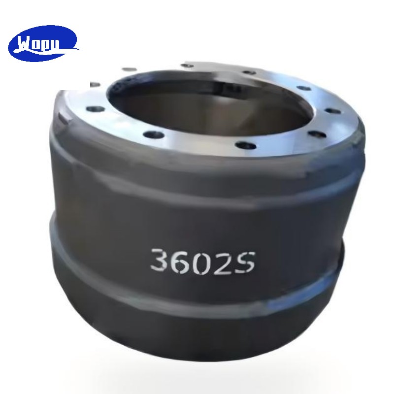 Brake Drum 3602S for Heavy Duty Truck Brake System Replacement Parts