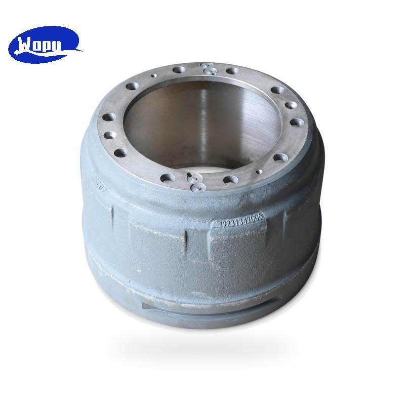 SHACMAN Brake Drum DZ9112340006 Rear Axle Brake Drum for Shaanxi Heavy Duty Truck Parts