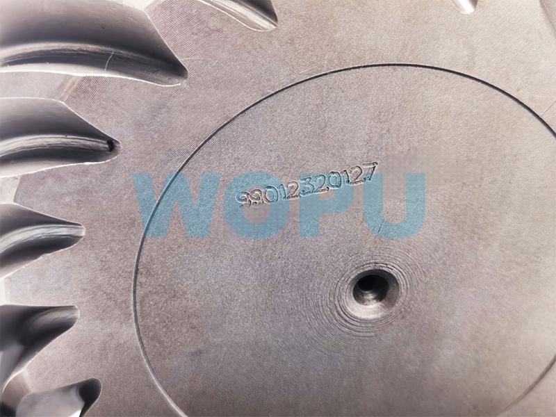 99012320127 / 99012320125 Rear Axle Basin Angle Tooth Bevel Gear Pair for SINOTRUK Steyr Bridge Truck Spare Parts