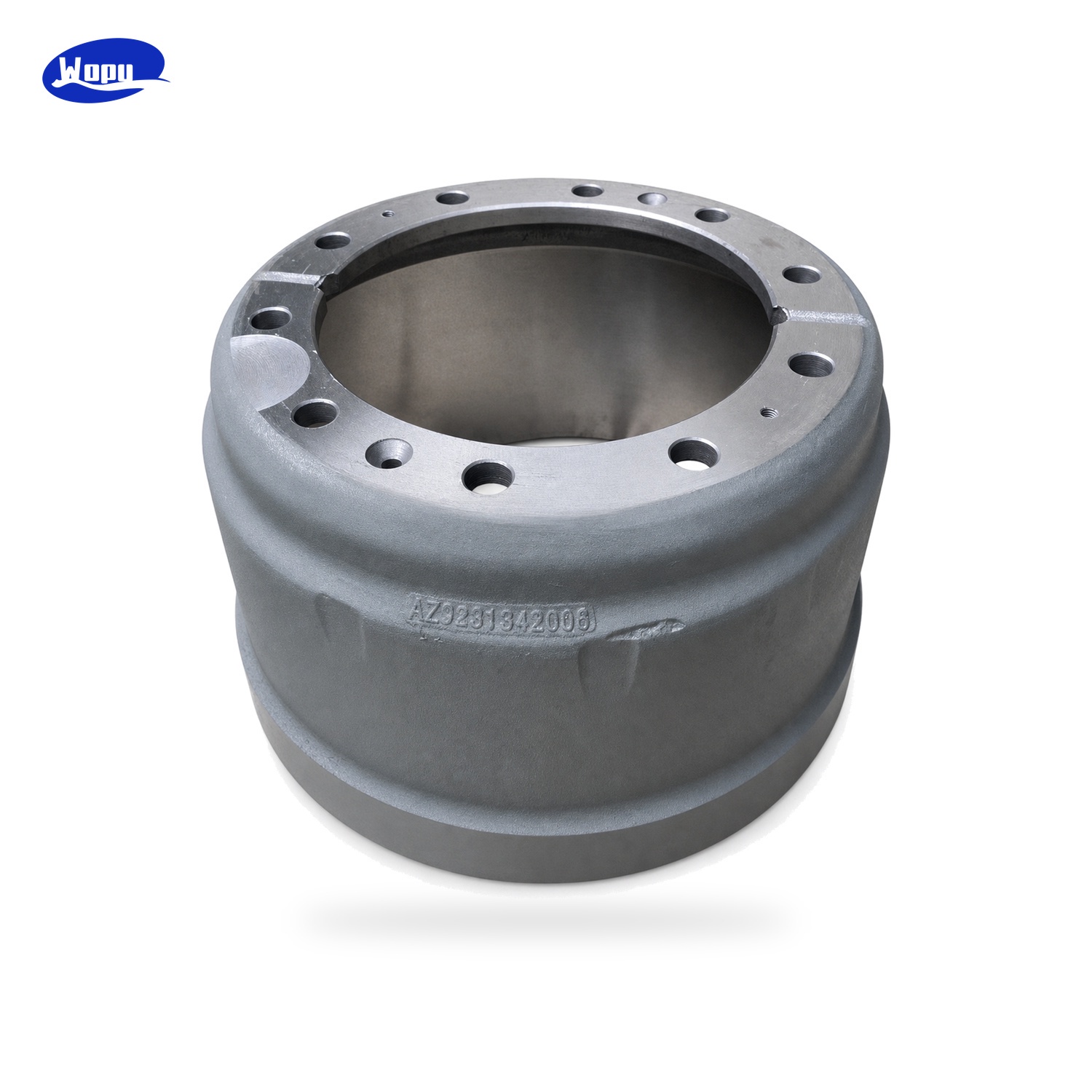 Sinotruk HOWO Brake Drum AZ9231342006 for Heavy Duty Truck Rear Axle Brake System Parts