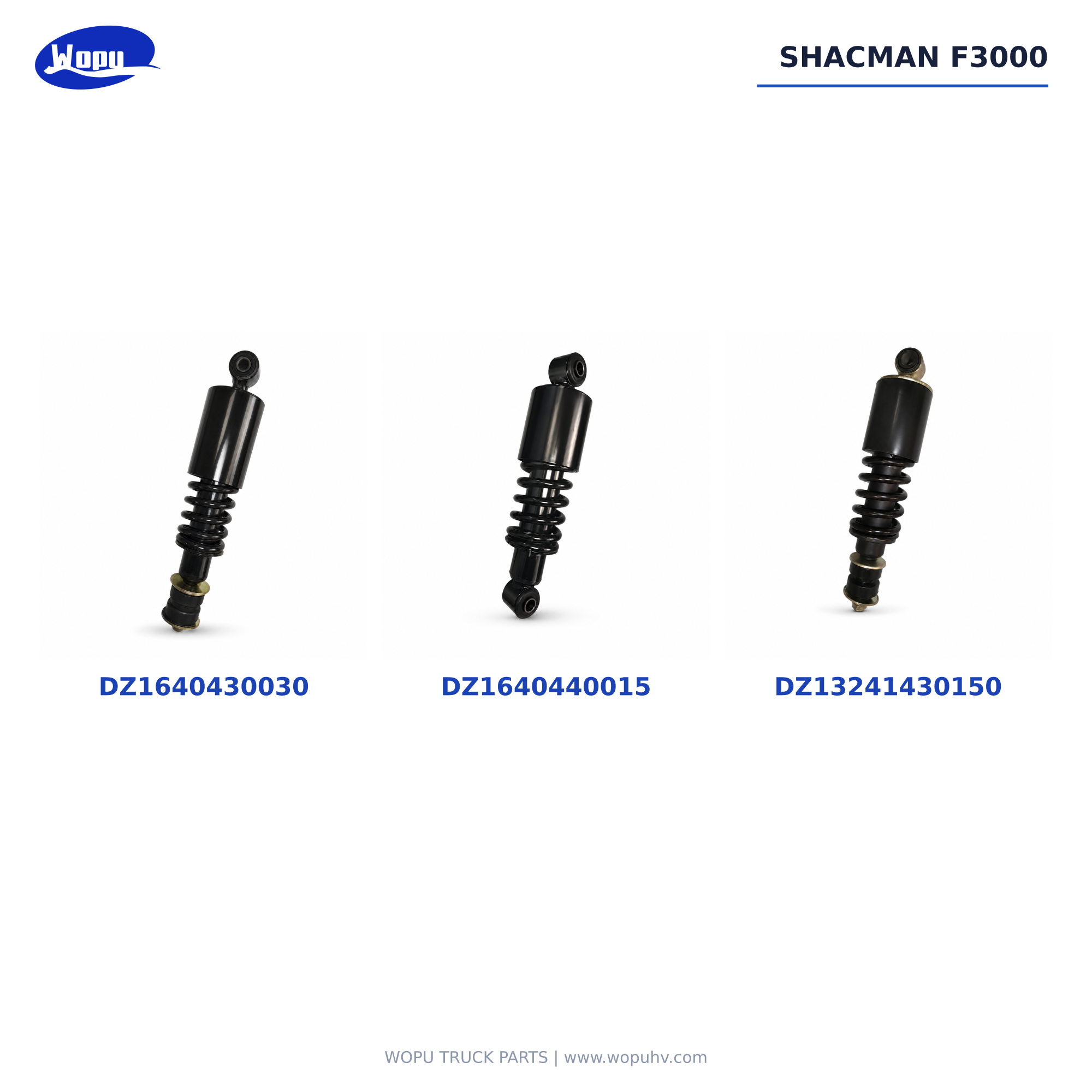 Sinotruk HOWO T7H Shock Absorber WG9925688101 for Heavy Duty Truck Rear Axle Suspension Parts