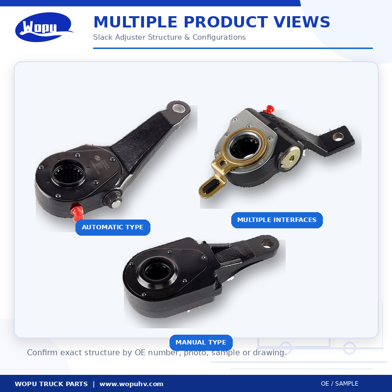 Sinotruk HOWO Brake Slack Adjuster WG9100340057 Brake Adjusting Arm for Heavy Duty Truck Brake System Parts