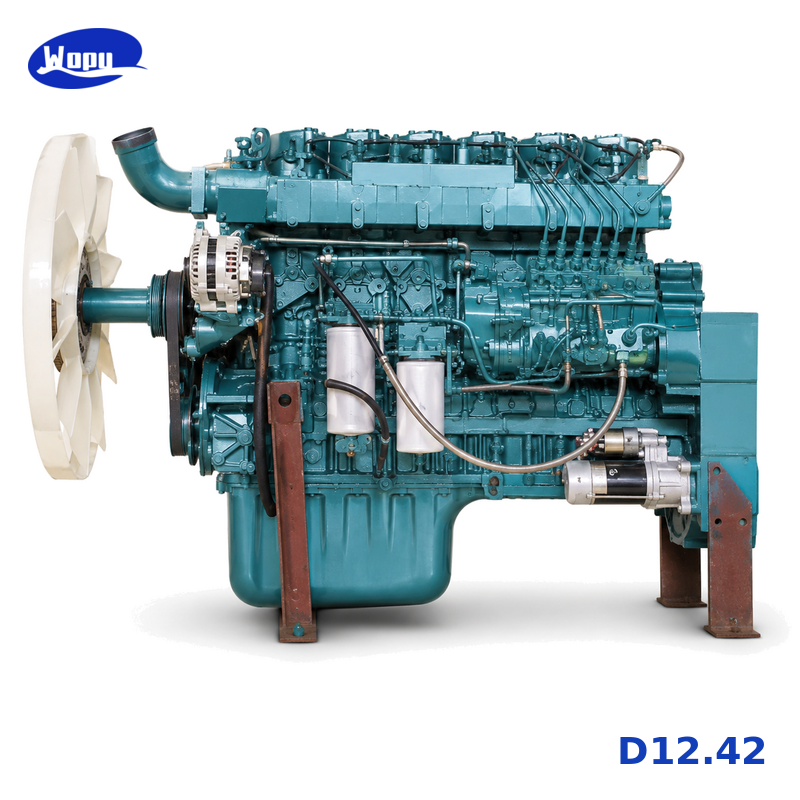 D12.42 Truck Engine Assembly for Sinotruk HOWO A7 Heavy Duty Truck Diesel Engine Parts
