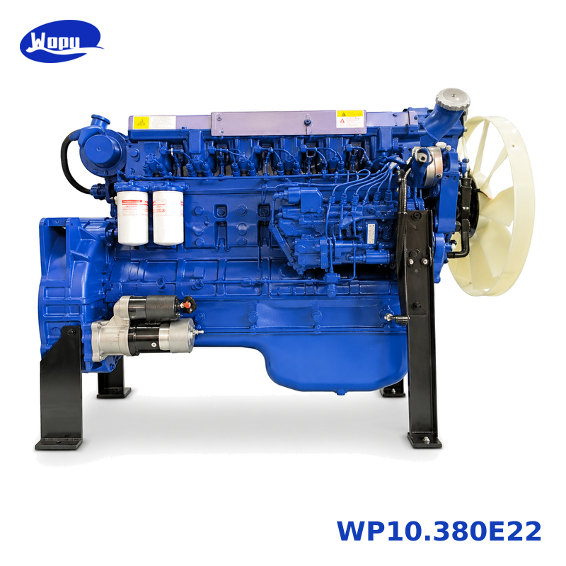 WP10.380E22 Truck Engine Assembly for HOWO SHACMAN AUMAN Heavy Duty Diesel Engine Parts