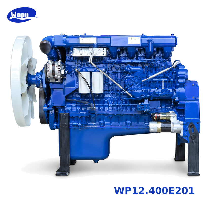 WP12.400E201 Truck Engine Assembly for HOWO SHACMAN AUMAN Heavy Duty Truck Engine System Parts