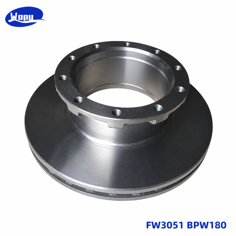 BPW180 Brake Disc FW3051 Trailer Truck Brake Rotor for Heavy Duty Disc Brake Axle Parts