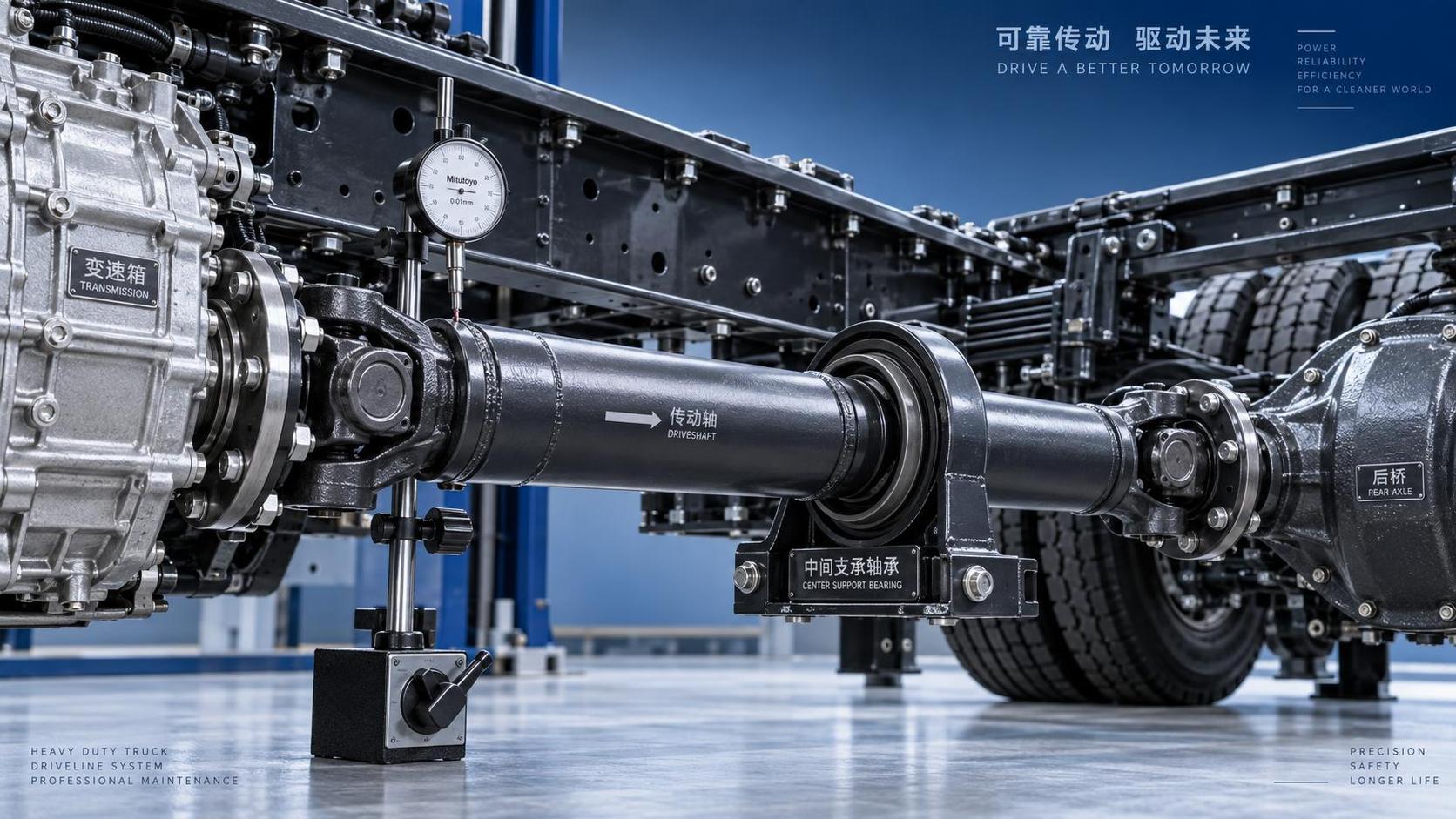 What Causes Transmission Shaft Vibration in Heavy-Duty Truck Drivelines?