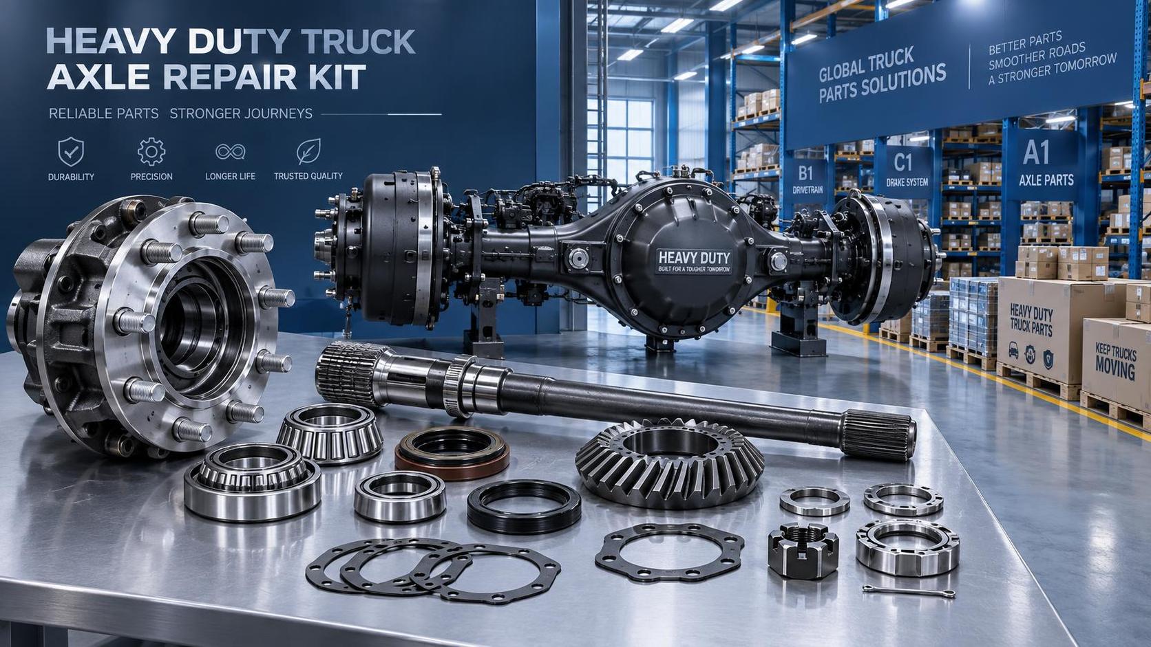 Truck Axle Spare Parts Components: A Practical Guide to Building Repair Kits