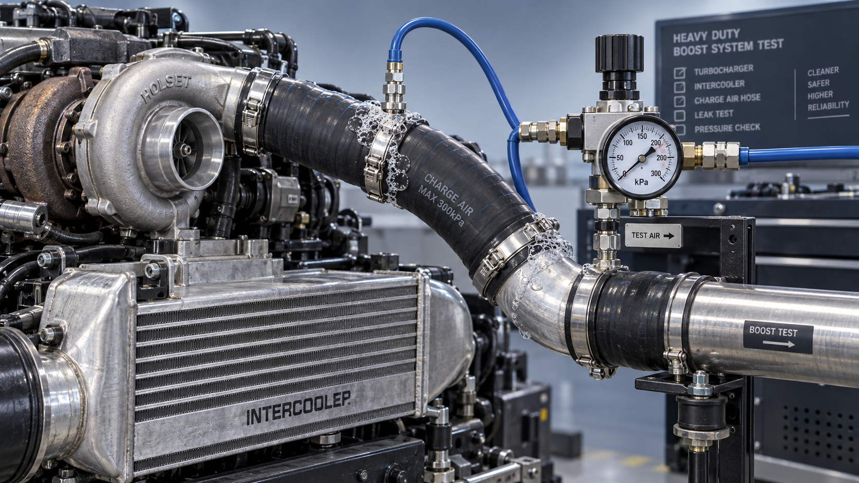 Truck Turbocharger Boost Loss: Diagnose Leaks Before Replacing the Turbo