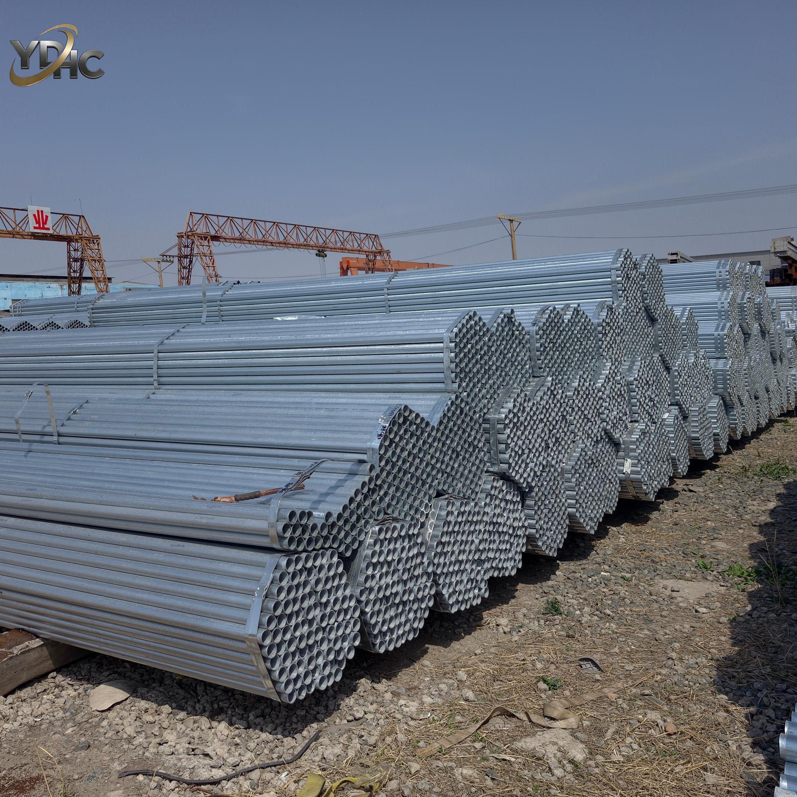 Q235 Galvanized Steel Round Pipe