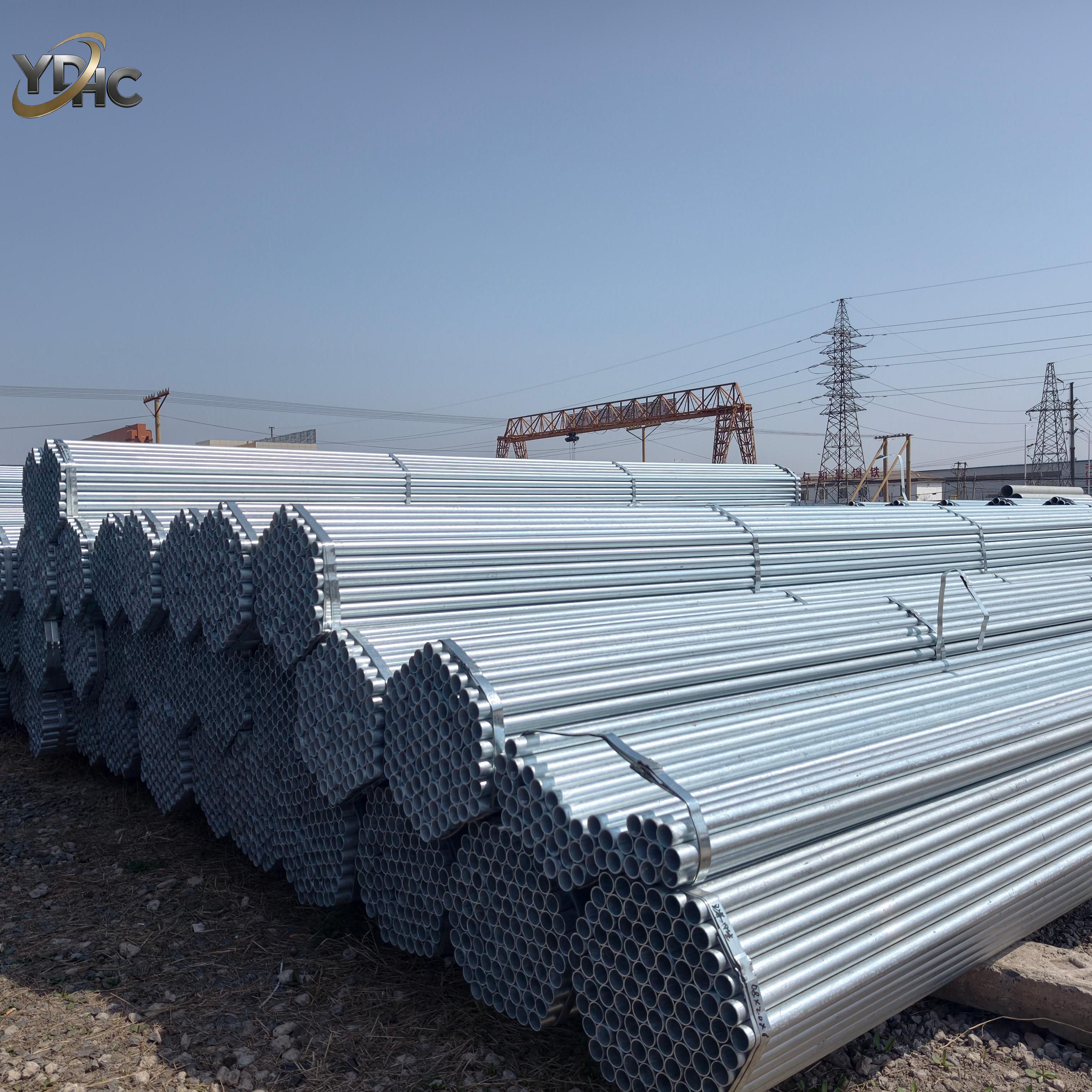 Q235 Galvanized Steel Round Pipe