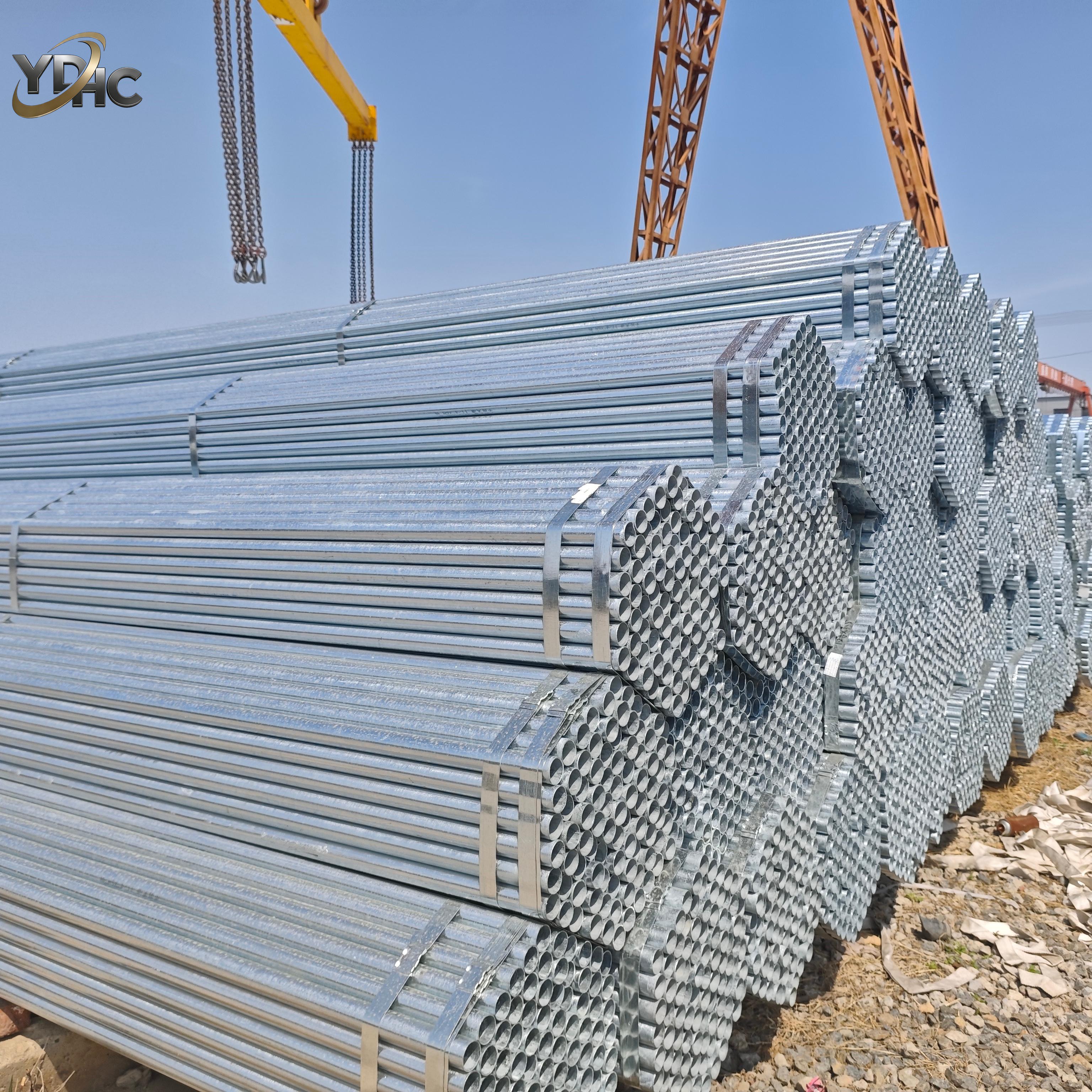 Q235 Galvanized Steel Round Pipe
