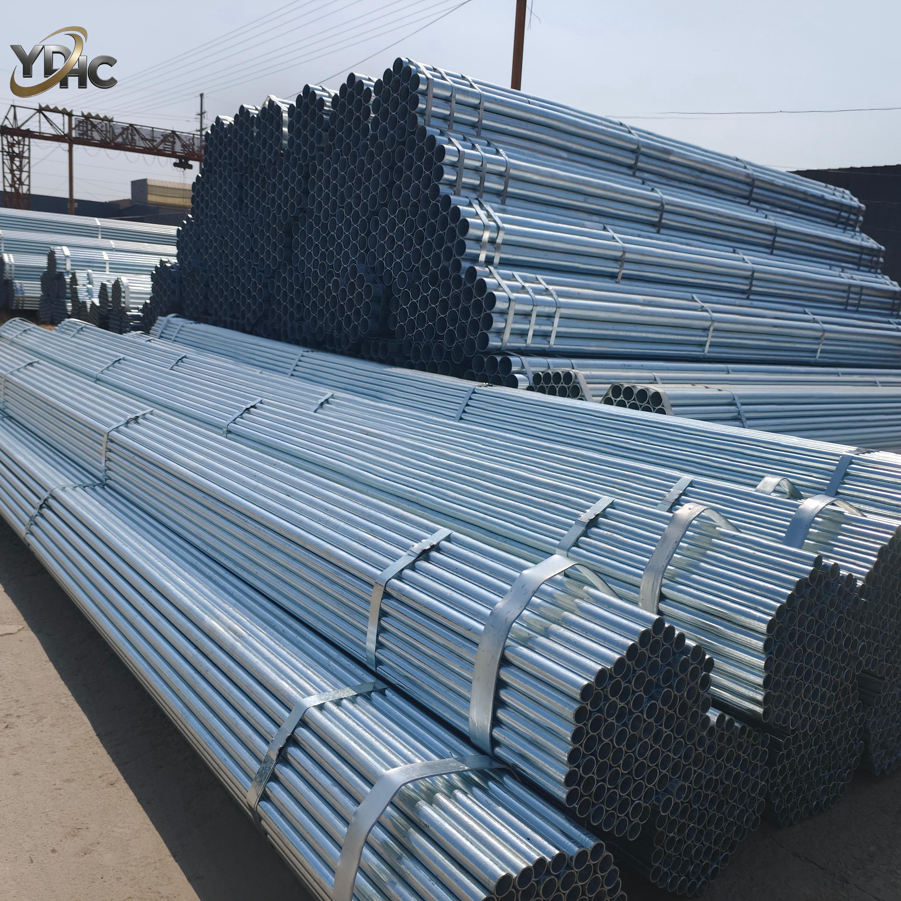 Q195 Galvanized Steel Round Pipe