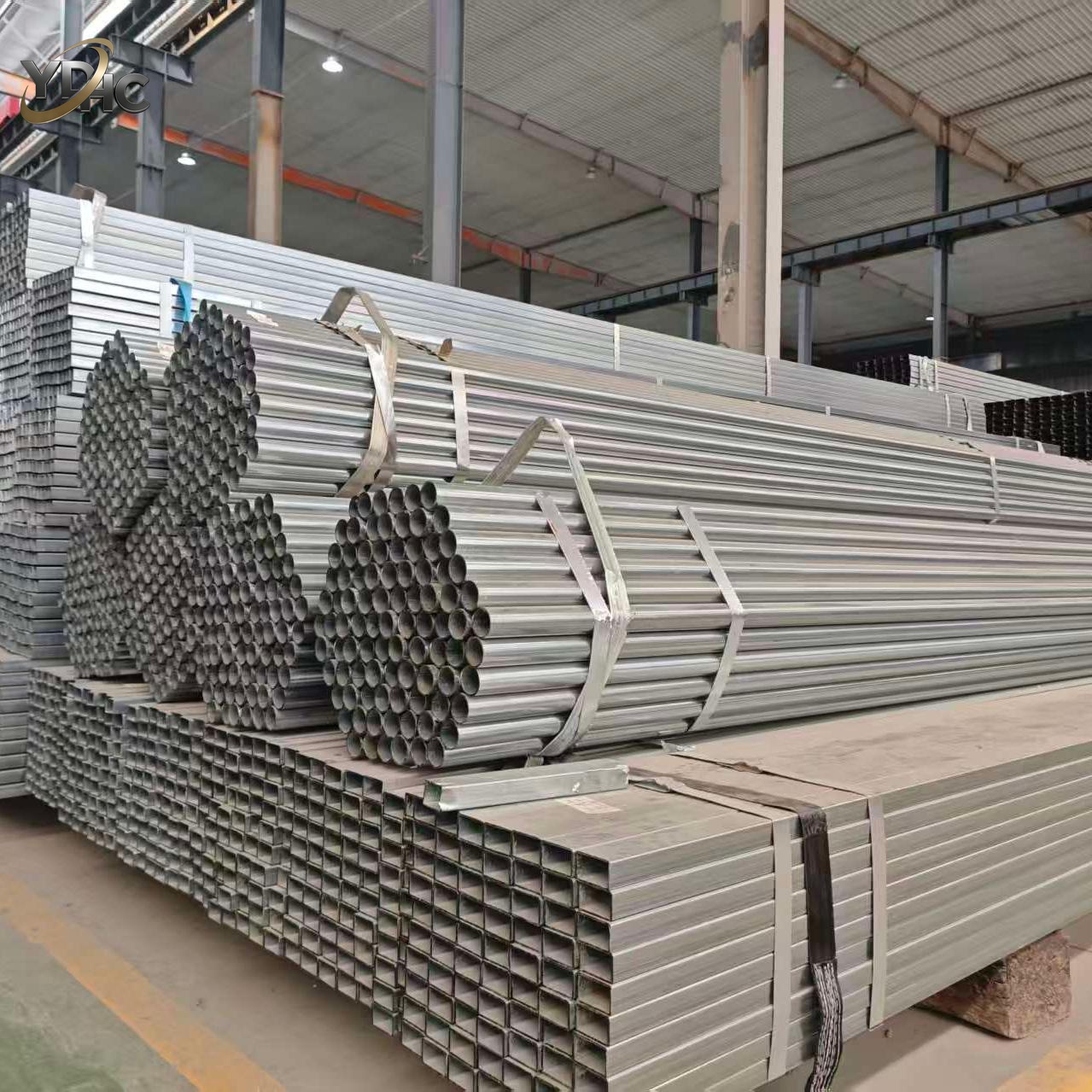 G550 Galvanized Steel Round Pipe