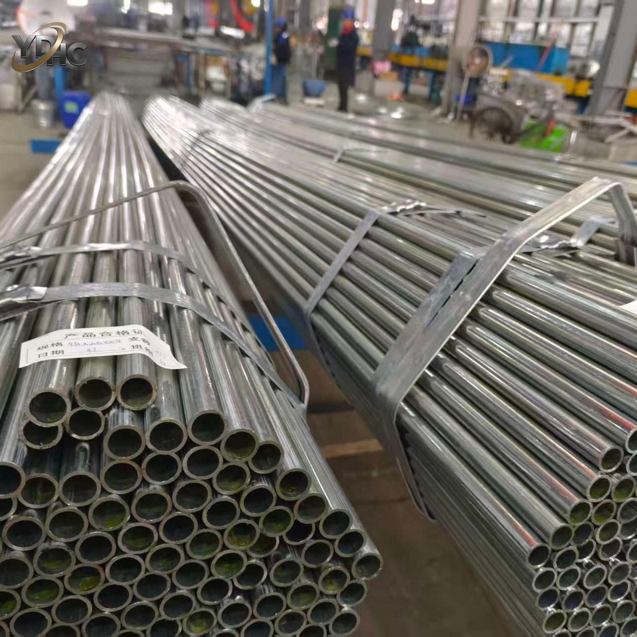 G550 Galvanized Steel Round Pipe