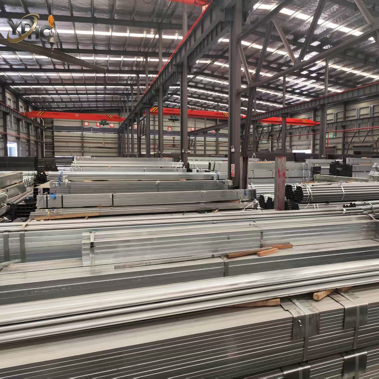 DX51D Galvanized Steel Round Pipe