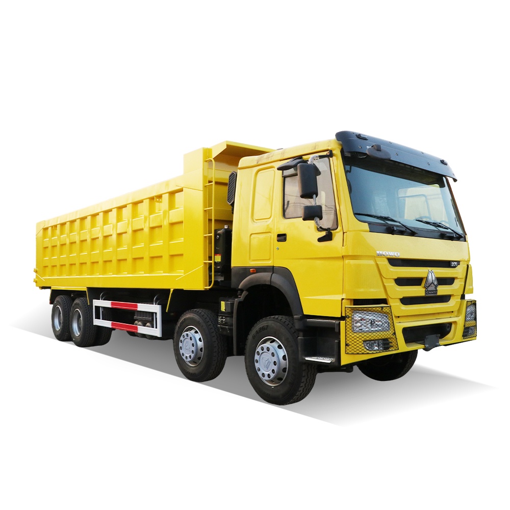 شاحنة قلابة Sinotruk HOWO-7 8X4 مستعملة عالية الجودة وفعالة من حيث التكلفة للبيع