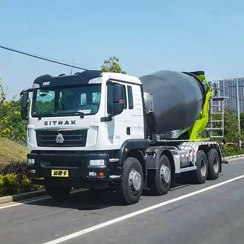 شاحنة خلط 8X4 SITRAK مستعملة