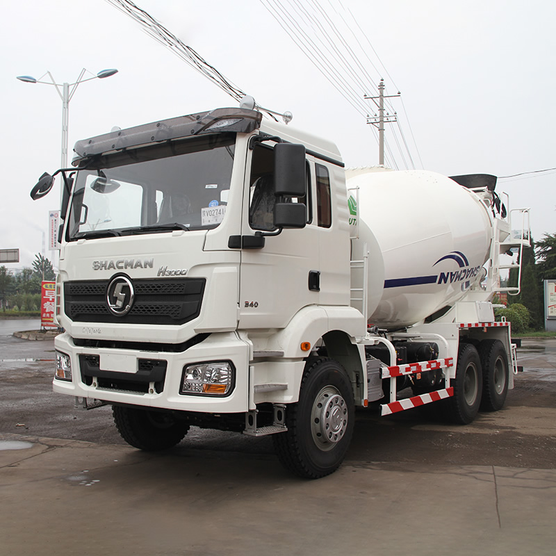 Camion malaxeur Shacman Delong 6X4 d'occasion 10 roues