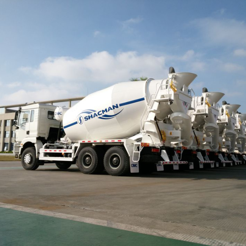 Camion malaxeur Shacman Delong 6X4 d'occasion 10 roues