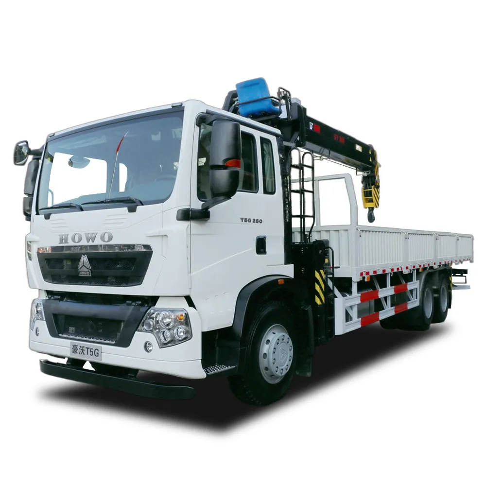 Camion-grue HOWO T5G 6X4 d'occasion