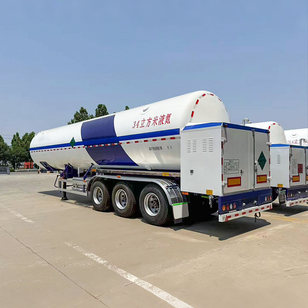 Remorque de transport GPL robuste d'occasion