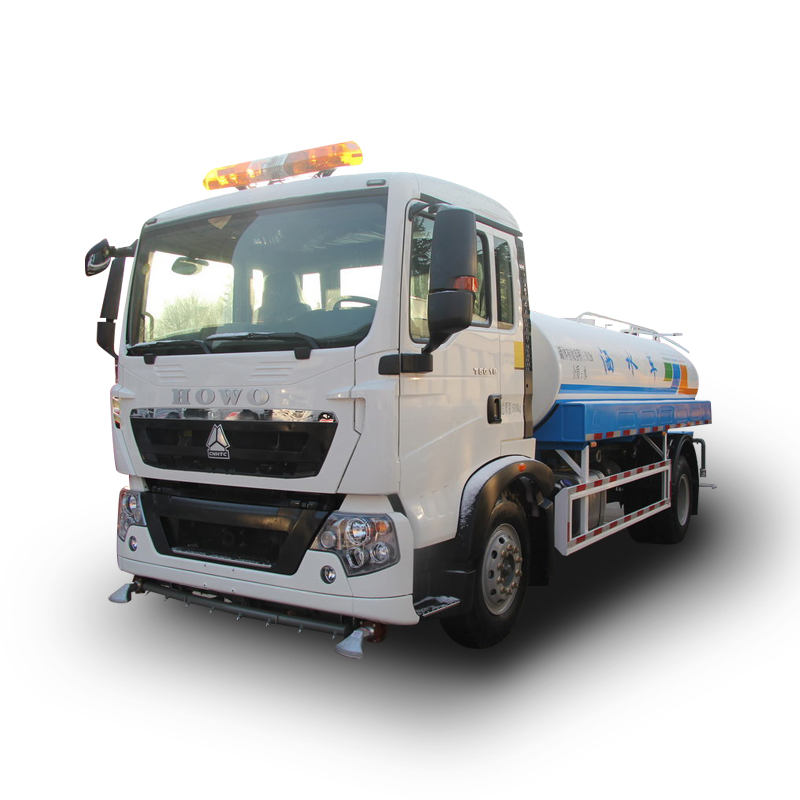 Camión cisterna de agua HOWO 4x2 usado 371HP rociador de 6 ruedas