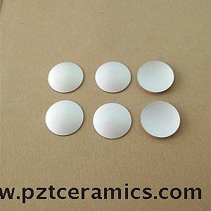 Piezoelectric Ceramic Spherical Cap Focused Crystal