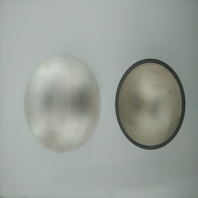 Globpsity and half globpsity piezoelectric ceramic