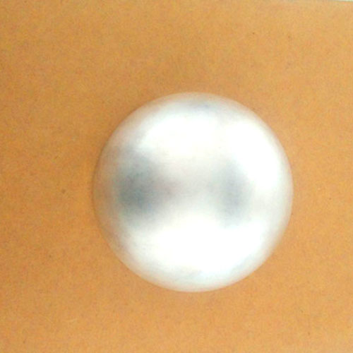 Piezoelectric ceramic sphere and hemisphere for marine technology