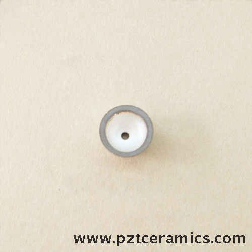 Piezoelectric Spheres and Hemispheres