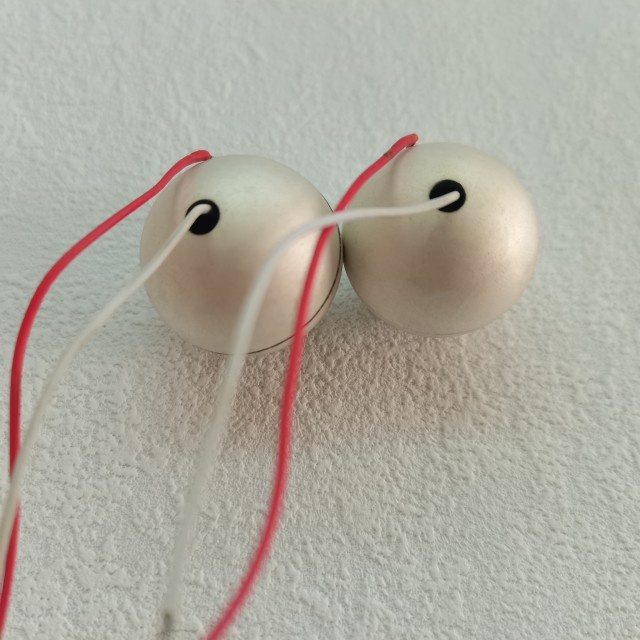 High Quality Different Size Piezoelectric Ceramic Sphere with Soldered Wire