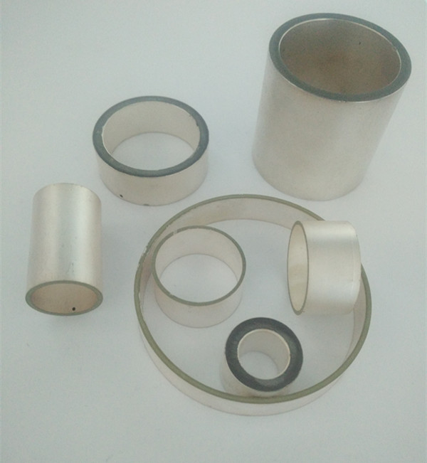 Piezoelectric Ceramic Tube 13.7KHz PC4D Material Silvered And Poled Chinese Factory